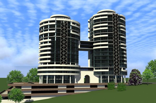 Multifunctional hotel complex