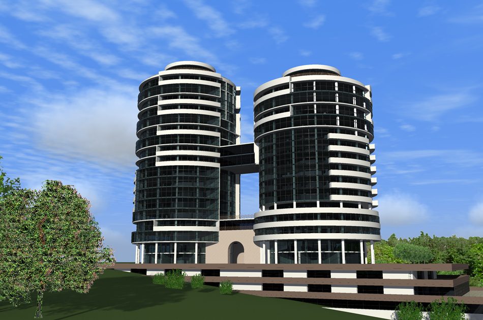 Multifunctional hotel complex