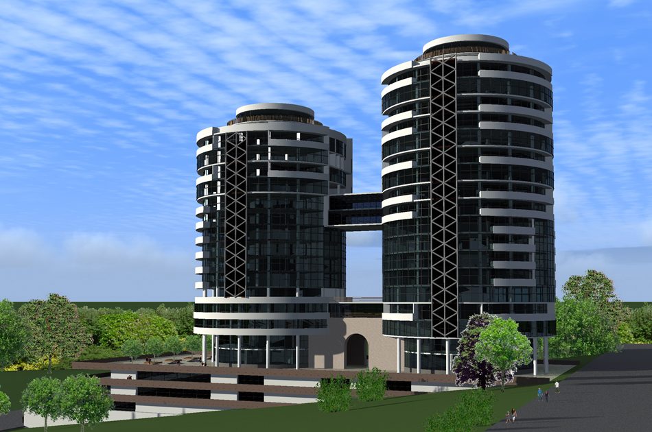 Multifunctional hotel complex